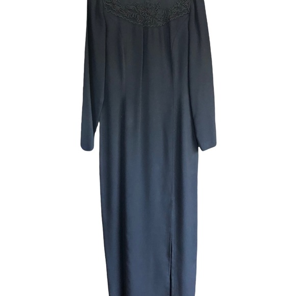 CYNTHIA Howie vintage long sleeve midi dress women’s 6 - Picture 8 of 13